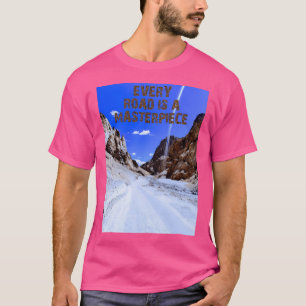 Camiseta Toda Estrada É Uma Ativa De Masterpeça
