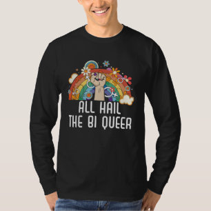Camiseta Toda Glória Ao Arco-Íris Orgulho LGBTQ Bissexual B