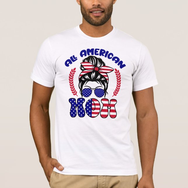Camiseta Toda mãe americana (Frente)