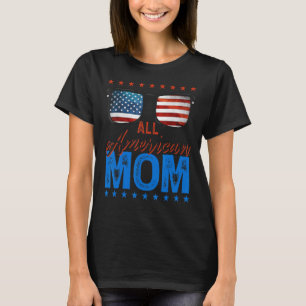 Camiseta Toda Mãe Americana Em 4 De Julho, A Família Dos Eu