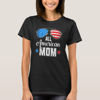 Camiseta Toda Mãe Americana Nós Sinalizamos Óculos Solares