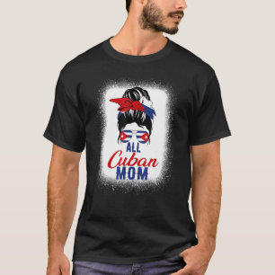 Camiseta Toda Mãe Cubana Bandeira Cuba Para Mãe