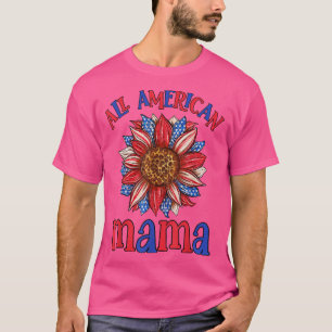 Camiseta Toda Mamãe Americana No Dia 4 De Julho