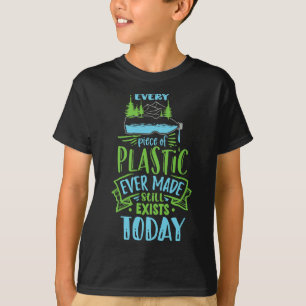 Camiseta Toda Peça De Plástico Feita Ainda Existe Hoje
