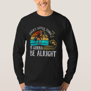 Camiseta Toda Pequena Coisa Vai Estar Bem Jamaica Mulher