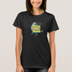 Camiseta Toda Refeição ou Mordida que Eu Papagaio Conure Tu