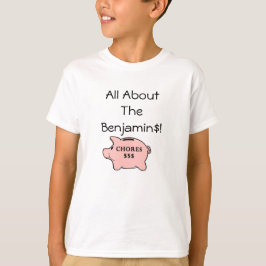 Camiseta Toda sobre o Benjamins caçoa o t-shirt