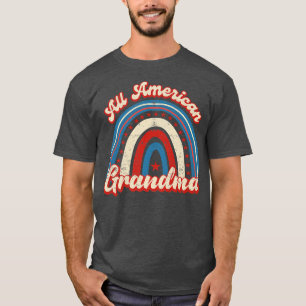 Camiseta Toda Vovó Americana 4 De Julho Retro Vintage Rai