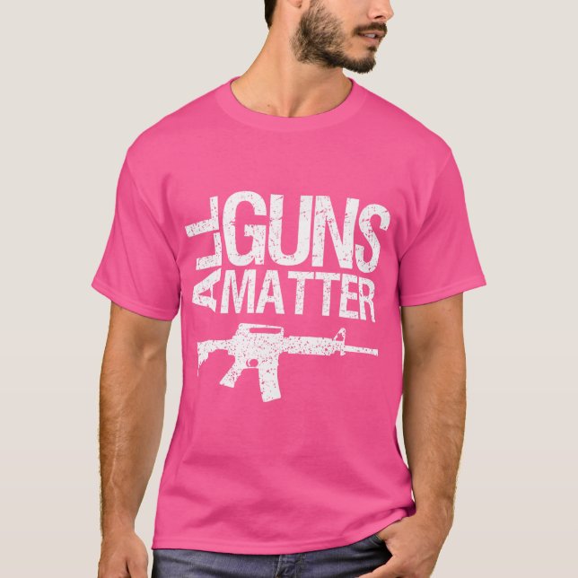 Camiseta Todas as Armas Matam T Shirt (Frente)
