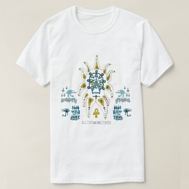 Camiseta todas as bruxas, todas elas bruxas, bruxas, todas (Frente do Design)