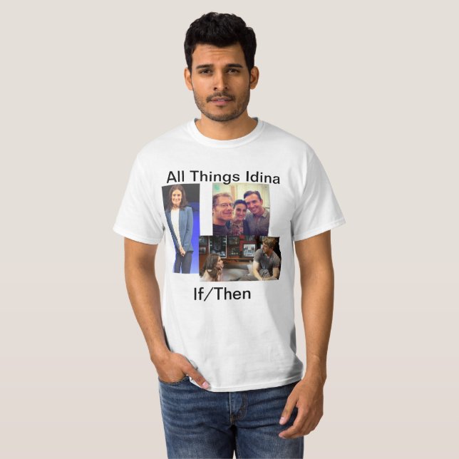 Camiseta Todas as coisas Idina If/Then (Frente Completa)