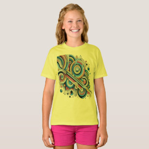 Camiseta Todas as cores Paleta arco-íris Design de arte T-S