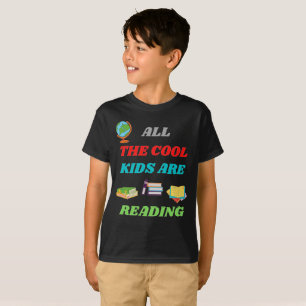 Camiseta Todas As Crianças Legal Estão Lendo