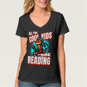 Camiseta Todas As Crianças Legal Estão Lendo - Equipe De Le
