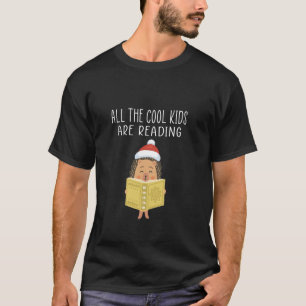 Camiseta Todas As Crianças Legal Estão Lendo Livros De Nata