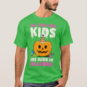 Camiseta Todas As Crianças Legal Estão Nasceres No Aniversá
