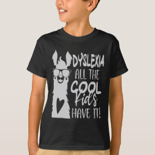 Camiseta Todas As Crianças Legal Têm Uma Sensibilização Eng