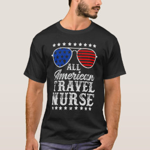 Camiseta Todas as Enfermeiras Viagem Americanas Enfermeiras
