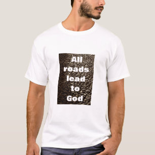 Camiseta Todas as Estradas - Camisa-T (leve)