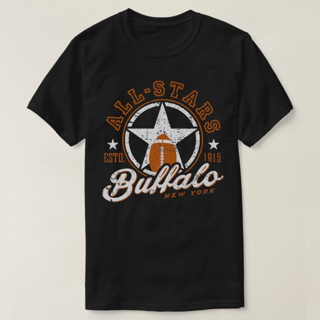 Camiseta Todas as Estrelas de Buffalo (Frente do Design)