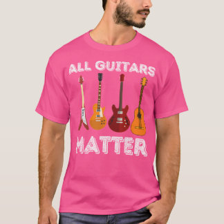 Camiseta Todas as Guitarras Importam - Amante de Guitarra D