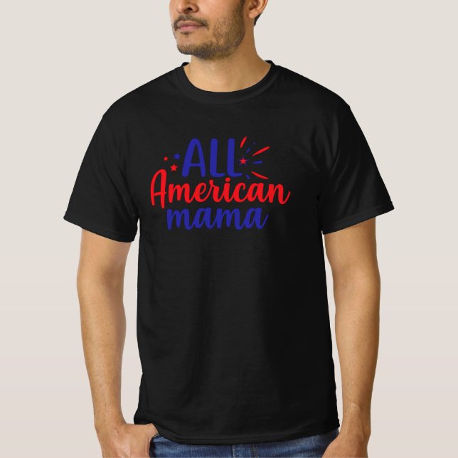 Camiseta Todas as mamas americanas (Frente)