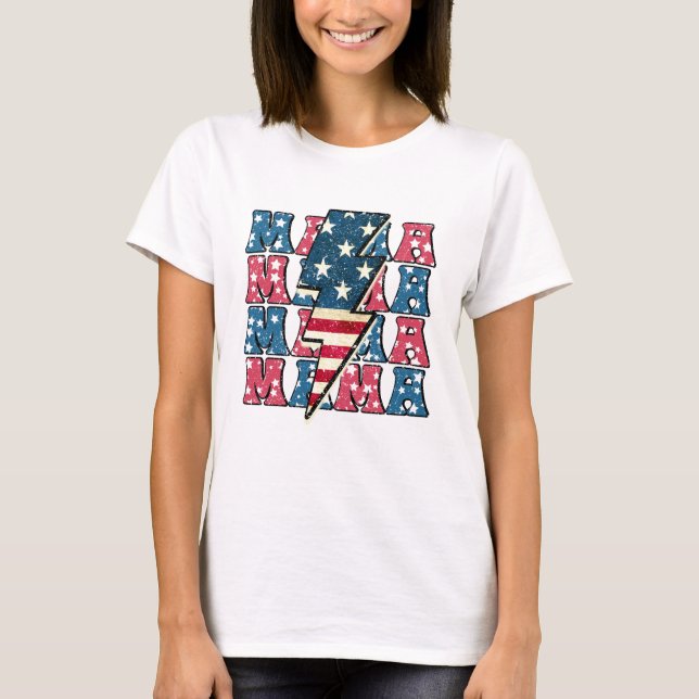 Camiseta Todas as mamas americanas (Frente)