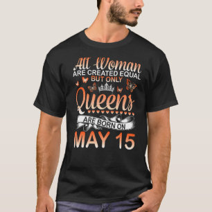 Camiseta Todas as mulheres Criadas iguais, mas apenas as ra