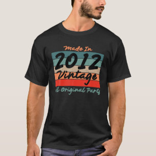 Camiseta Todas as peças originais T S Vintage 2012 Versão l