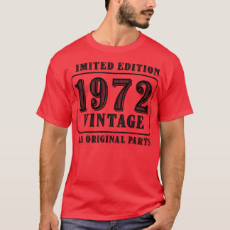 Camiseta Todas as peças originais vintage edição limitada d