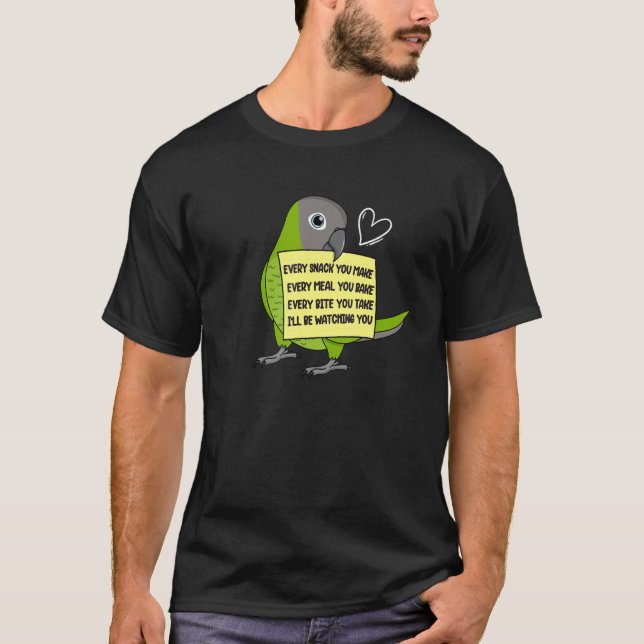 Camiseta Todas as Refeições de Snack ou Mordida Eu Cabeço S (Frente)