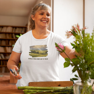 Camiseta Todas as tempestades ficam sem chuva, T-Shirt
