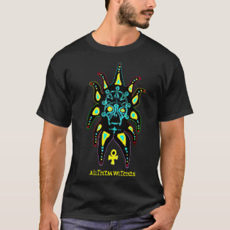 Camiseta Todas elas bruxas TU crânio colorido Ta-Sh Clássic
