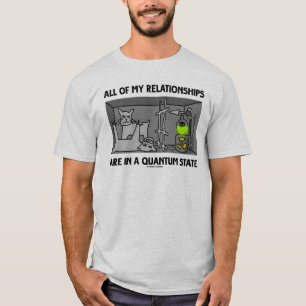Camiseta Todas minhas relações estão em um estado de