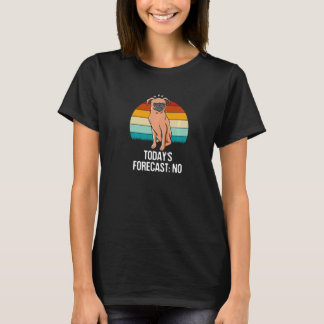 Camiseta Todays Forecast No Sarcastic Funny Sarcasm Humor D