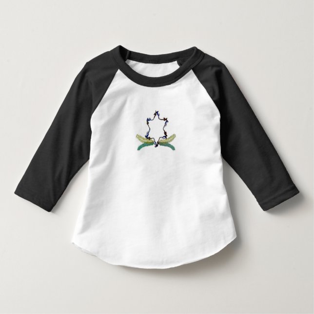 CAMISETA TODDLER CREST RAGLAN (Frente)