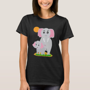 Camiseta Toddler Elephan Elephants