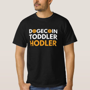 Camiseta Toddler Hodler Crypto Dogecoin Bitmoney Ethum