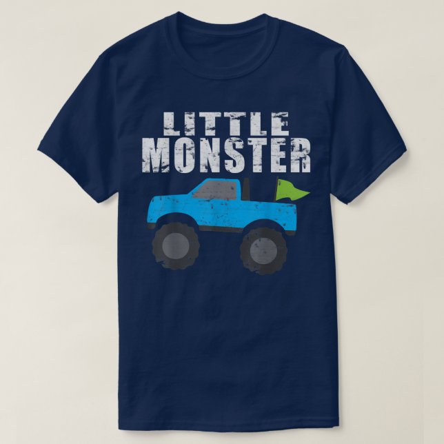 Camiseta Toddler Monster TruckBoys T (Frente do Design)