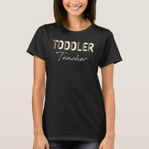 Camiseta Toddler Professor Leopard Skin Apreciação Dia de V