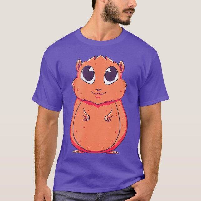 Camiseta Todlers Dão um Hamster Bonito (Frente)