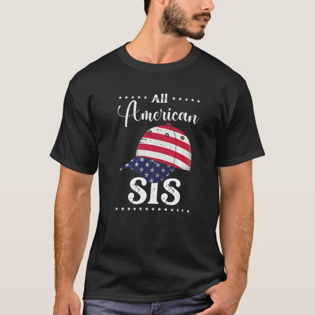 Camiseta Todo Boné Americano Sis 4 De Julho (Frente)