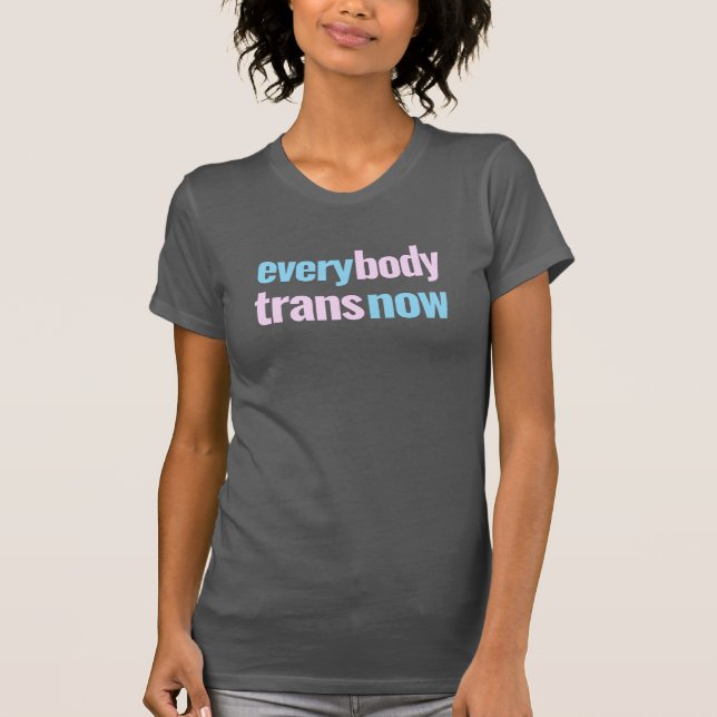 Camiseta Todo Corpo Transforma Agora Ajustado Fino (Frente)