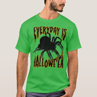 Camiseta Todo dia a aranha do Halloween