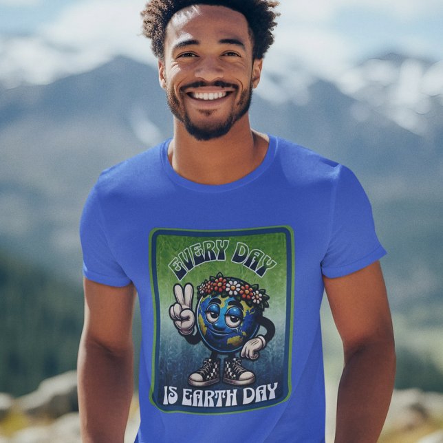 Camiseta Todo Dia é Dia da Terra (Criador carregado)