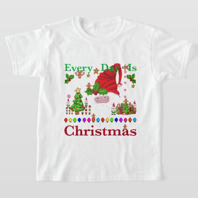 Camiseta Todo Dia É Natal (Postura )