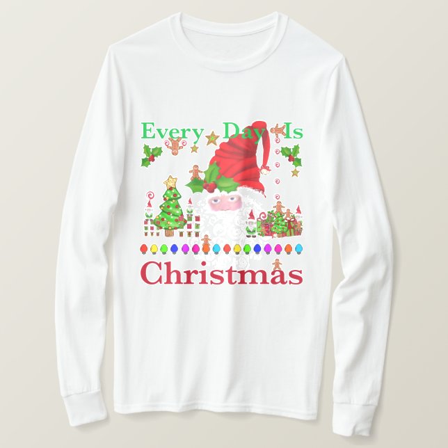Camiseta Todo Dia É Natal (Frente do Design)
