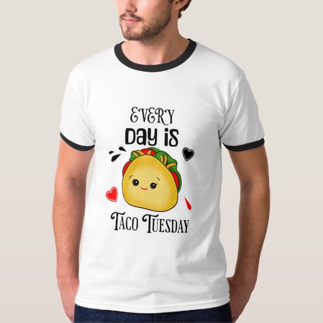 Camiseta Todo dia é Taco Terça-feira (Frente)