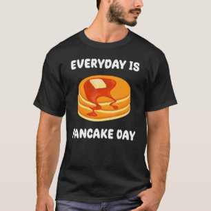 Camiseta Todo Dia Pancake Diz Café Da Manhã