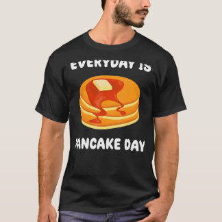 Camiseta Todo Dia Pancake Diz Café Da Manhã
